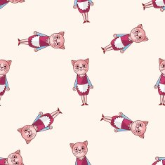 cat cartoon sticker icon N4