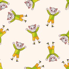 cat cartoon sticker icon N7