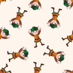 vikings cartoon sticker icon