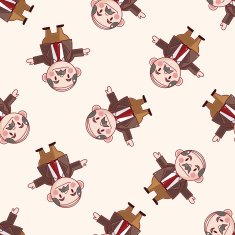 boss cartoon sticker icon N4
