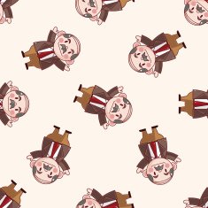 boss cartoon sticker icon N6