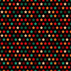 seamless stars pattern in retro color N4