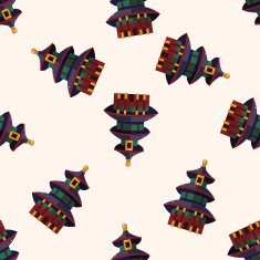 Chinese building cartoon sticker icon N6