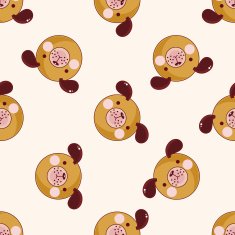 animal cartoon sticker icon N23