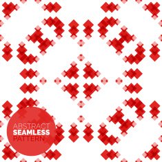 Vector colorful seamless geometric pattern Modern stylish abstract texture N72