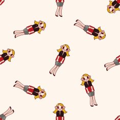 Office workers cartoon sticker icon N11
