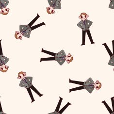 Office workers cartoon sticker icon N17