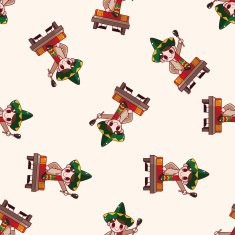 Mexican cartoon sticker icon N5