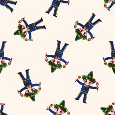 Mexican cartoon sticker icon N8