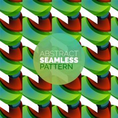 Vector colorful seamless geometric pattern Modern stylish abstract texture N85