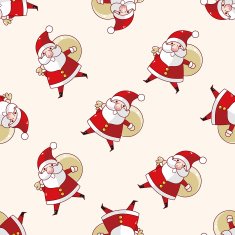 santa claus cartoon sticker icon N3