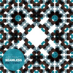 Vector colorful seamless geometric pattern Modern stylish abstract texture N98