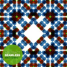 Vector colorful seamless geometric pattern Modern stylish abstract texture N106