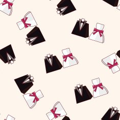 wedding couple cartoon sticker icon