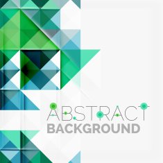 Abstract geometric background Modern overlapping triangles N484