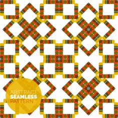 Vector colorful seamless geometric pattern Modern stylish abstract texture N120