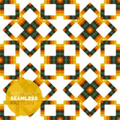 Vector colorful seamless geometric pattern Modern stylish abstract texture N125