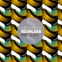 Vector colorful seamless geometric pattern Modern stylish abstract texture N136