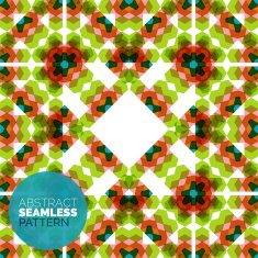 Vector colorful seamless geometric pattern Modern stylish abstract texture N137