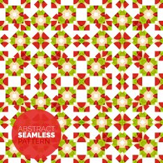 Vector colorful seamless geometric pattern Modern stylish abstract texture N138