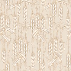 Wheat Seamless Pattern N4