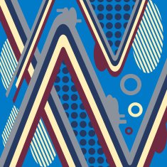 abstract modern pattern for skateboard N3