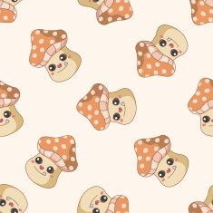animal cartoon seamless pattern background N8