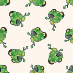 transportation motor cartoon seamless pattern background N8