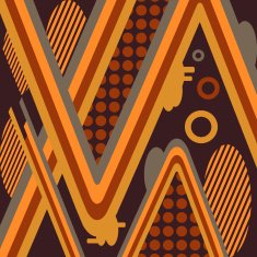 abstract modern pattern for skateboard N4