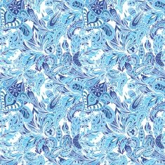 Blue Vector Creative Pattern