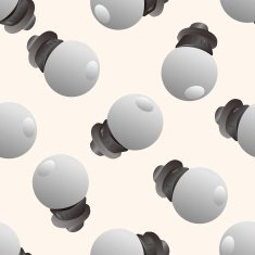 camera light stand cartoon seamless pattern background N3