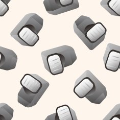 camera flash cartoon seamless pattern background
