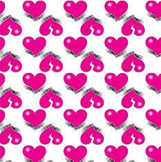 Pop Art Love Hearts