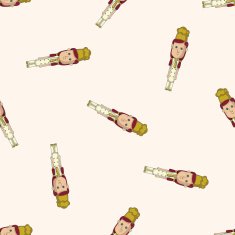 chef cartoon seamless pattern background N21