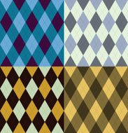 Argyle seamless pattern N4