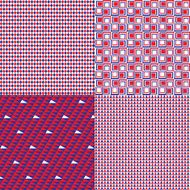 red white blue patterns N2