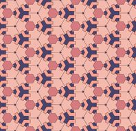Seamless vector geometric color pattern background
