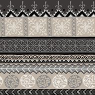 African ornamental pattern