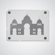 Background for Muslim Community Festival Vector Illustration N71