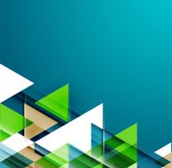 Abstract geometric background Modern overlapping triangles N491
