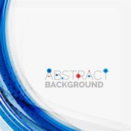 Red and blue color swirl concept N29