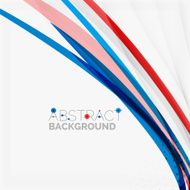 Red and blue color swirl concept N30