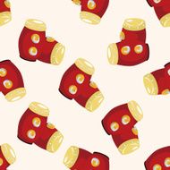 instrument drum cartoon seamless pattern background