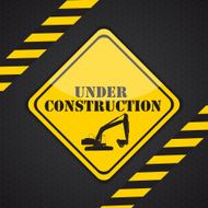 Under Construction Vector Illustration N3