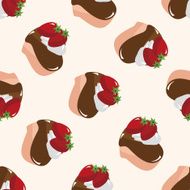 decorating cake 10 cartoon seamless pattern background N17