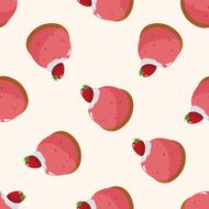 decorating cake 10 cartoon seamless pattern background N18