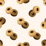 decorating cake 10 cartoon seamless pattern background N21