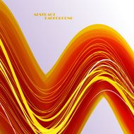 Abstract color wave background N4