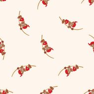 pirate cartoon seamless pattern background N10