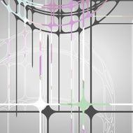 Abstract circles background N21